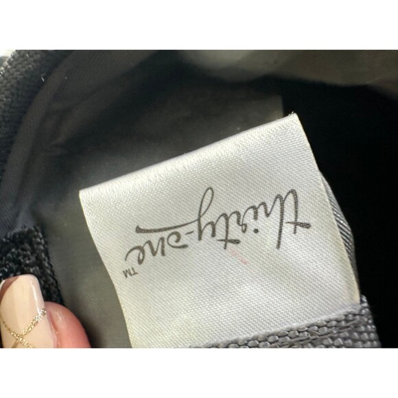 Thirty-One Oh Snap Bin Caddy Storage Open Container Black Twill Stripe Retired - Picture 5 of 6